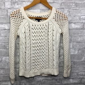 American Eagle Cable Knitted Sweater
